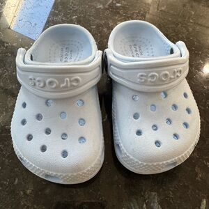 Crocs- Size Toddler 5 Baby Blue GUC